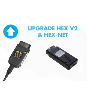 Mise à jour version supérieure pour Cables HEX-NET & HEX-V2